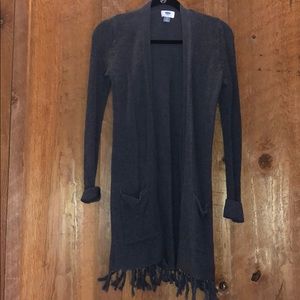 Old Navy Fringe Cardigan